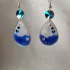 BO Strass Coeur Bleu