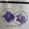 Boucles d'oreilles Créoles D Alouette