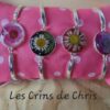 Bracelet "Petite Daisy" rouge – Image 2