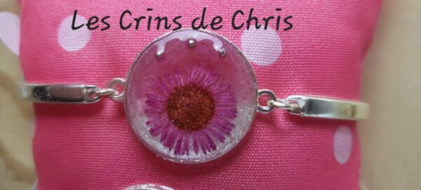 Bracelet "Petite Daisy" rose